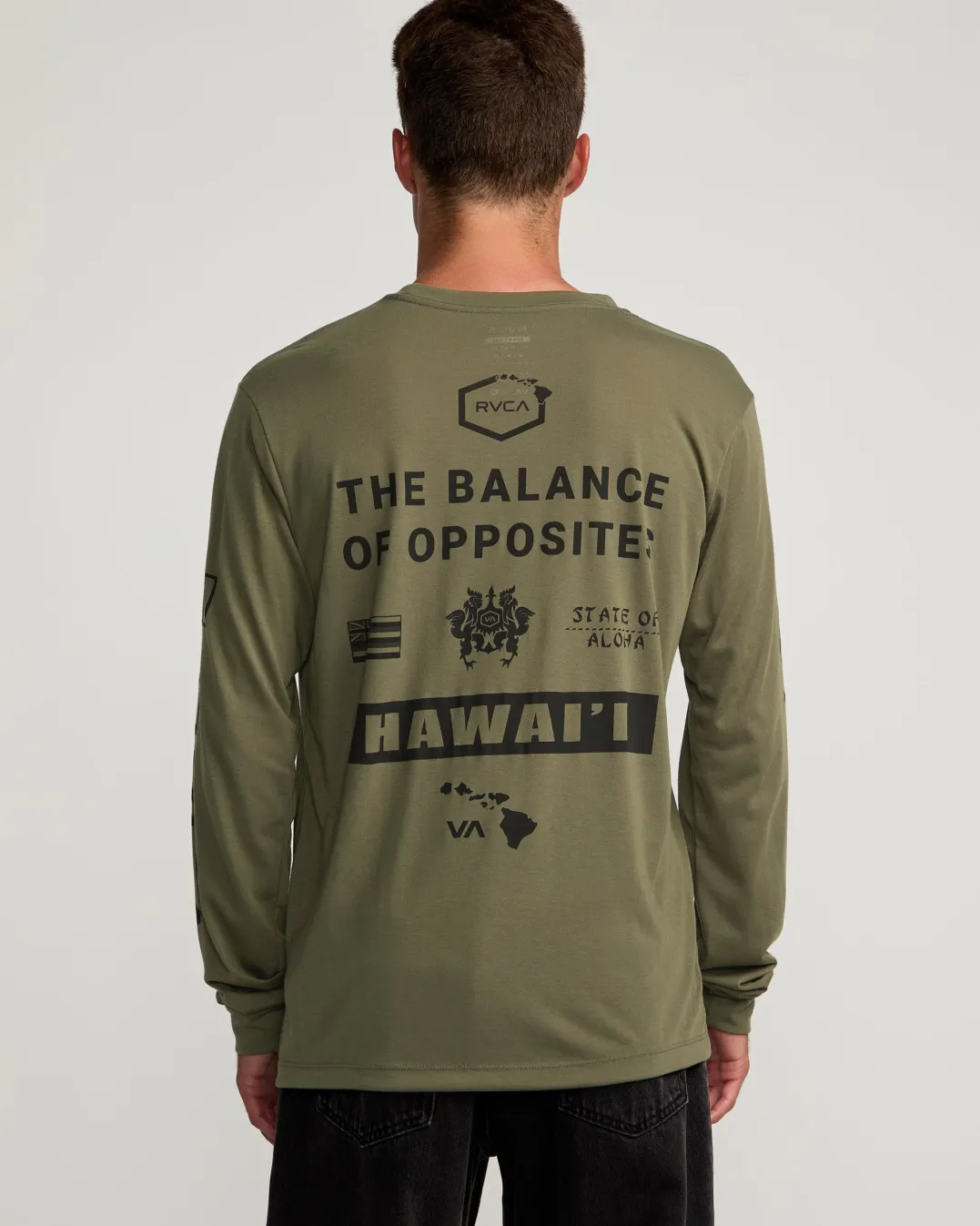HAWAII ALL BRAND SPORT TECH LONG SLEEVE TEE
