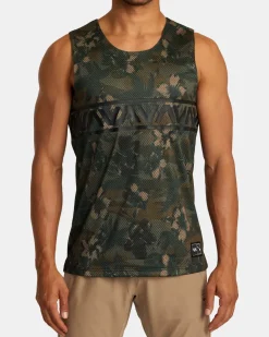HAWAII TARO MESH TANK TOP