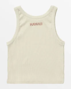 ISLAND LEI CROPPED TANK TOP