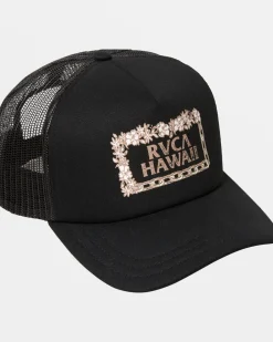 ISLAND LEI TRUCKER HAT