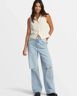 KLEIN BUTTONED TANK TOP