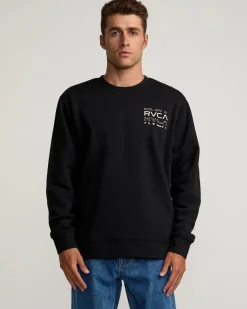 LOGO SHATTER CREW SWEATSHIRT