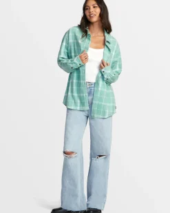MABLE FLANNEL LONG SLEEVE SHIRT