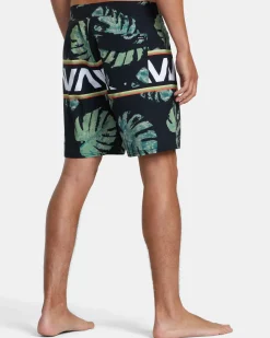 OBLOW HAWAII BANDED BOARDSHORTS 18''