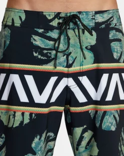 OBLOW HAWAII BANDED BOARDSHORTS 18''