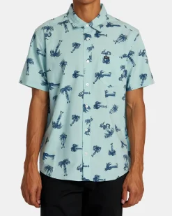 POMMIER PALMS SHORT SLEEVE SHIRT