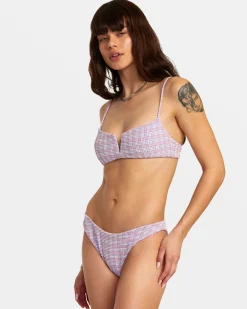 PREPPED V-WIRE BRALETTE BIKINI TOP