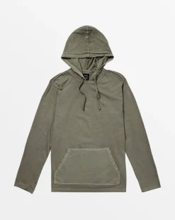 PTC PIGMENT HOODED LONG SLEEVE TEE