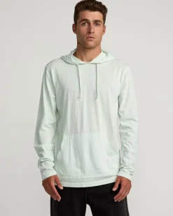 PTC PIGMENT HOODED LONG SLEEVE TEE