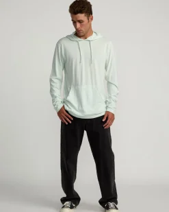 PTC PIGMENT HOODED LONG SLEEVE TEE