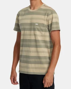 PTC STRIPE SHORT SLEEVE KNIT