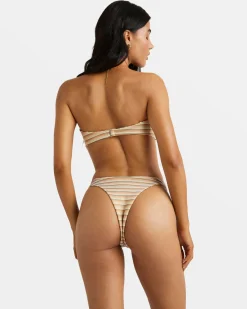 RIPPLE AND TWIST SKIMPY COVERAGE BIKINI BOTTOMS