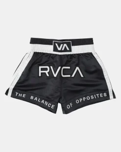 RVCA 15" MUAY THAI BOXING SHORTS