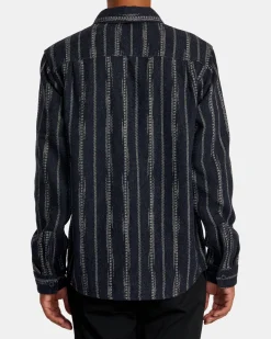 RVCA BLANKET LONG SLEEVE SHIRT