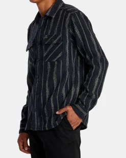 RVCA BLANKET LONG SLEEVE SHIRT