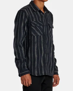 RVCA BLANKET LONG SLEEVE SHIRT