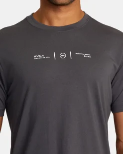 RVCA CHECK BOX SHORT SLEEVE TEE