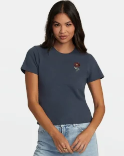 RVCA FLOWER TEE
