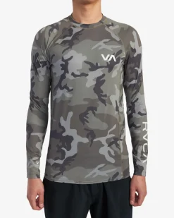 RVCA LONG SLEEVE RASHGUARD