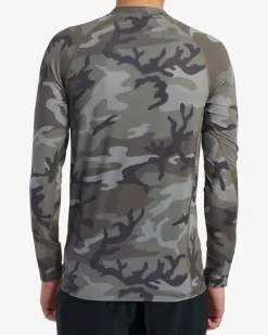 RVCA LONG SLEEVE RASHGUARD