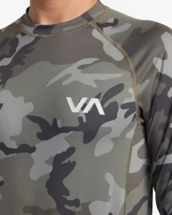 RVCA LONG SLEEVE RASHGUARD