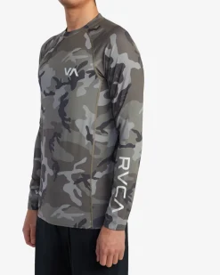 RVCA LONG SLEEVE RASHGUARD