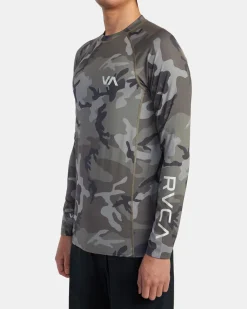 RVCA LONG SLEEVE RASHGUARD