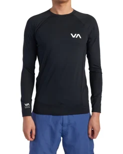 RVCA LONG SLEEVE RASHGUARD