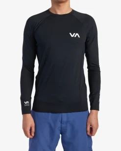 RVCA LONG SLEEVE RASHGUARD