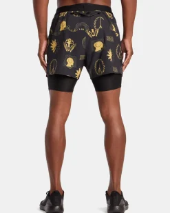 RVCA RUNNER 2-IN-1 SHORTS