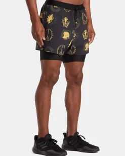 RVCA RUNNER 2-IN-1 SHORTS