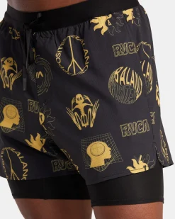 RVCA RUNNER 2-IN-1 SHORTS