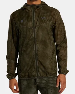 RVCA RUNNER LIGHTWEIGHT TRAINING JACKET