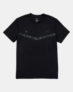 RVCA RUNNER TECHNICAL SHORT SLEEVE TOP