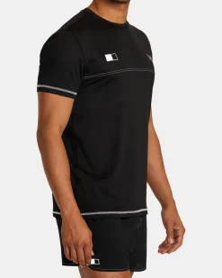 RVCA RUNNER TECHNICAL SHORT SLEEVE TOP