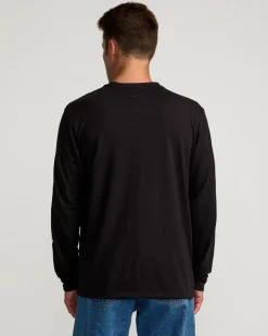 RVCA 2X LONG SLEEVE TEE