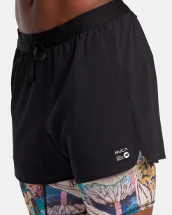 SAGE VAUGHN RUNNER 2 IN 1 SHORTS