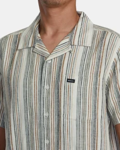 SATELLITE STRIPE SHORT SLEEVE SHIRT