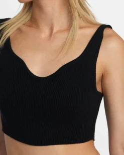 SELECTS ROUNDABOUT SWEATER TANK V-NECK SWEATER