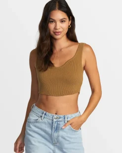 SELECTS ROUNDABOUT SWEATER TANK V-NECK SWEATER