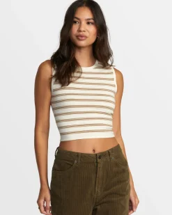 SELECTS SHIVER SWEATER TANK CREW NECK SWEATER