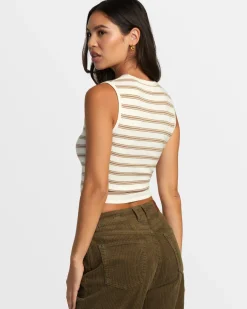 SELECTS SHIVER SWEATER TANK CREW NECK SWEATER