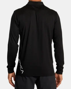 SPORT VENT LONG SLEEVE POLO TEE