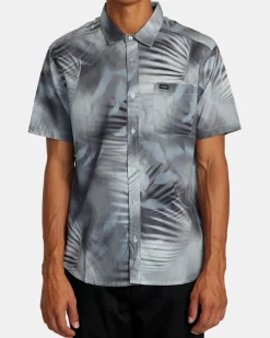 SPRAY PALM SHORT SLEEVE SHIRT