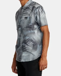 SPRAY PALM SHORT SLEEVE SHIRT