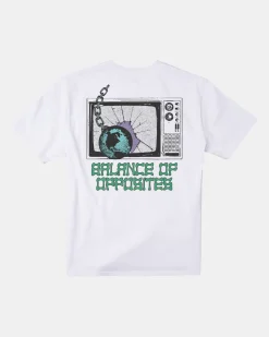 STATIC CHANNEL TEE