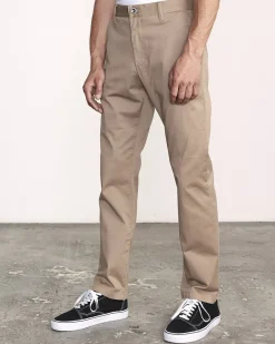 THE WEEKEND STRETCH STRAIGHT FIT PANTS