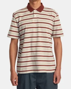 UPTOWN STRIPE POLO SHORT SLEEVE POLO SHIRT