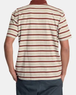 UPTOWN STRIPE POLO SHORT SLEEVE POLO SHIRT