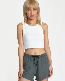 VA CUT OUT CROPPED TANK TOP
